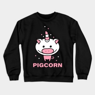 Pig as a unicorn Crewneck Sweatshirt